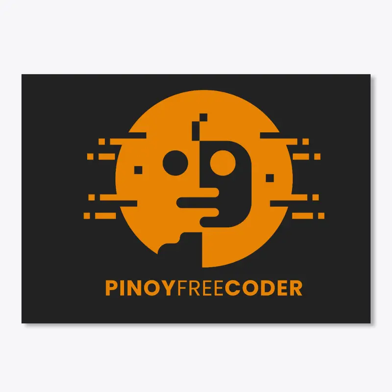 PinoyFreeCoder Sticker